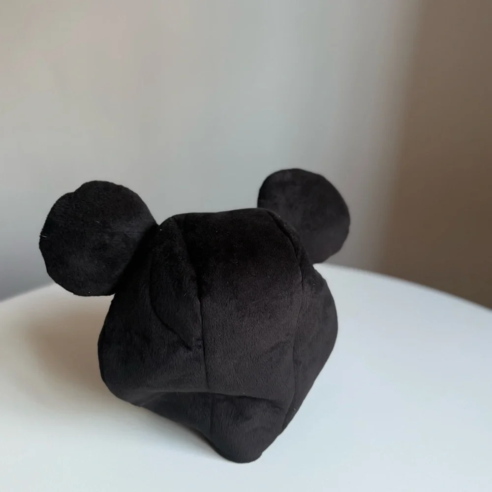 Disney Black and Tan Plush Character Hat Headwear 3T-4T Costume